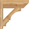 Ekena Millwork Balboa Slat Rough Sawn Outlooker, Western Red Cedar, 8"W x 22"D x 22"H OUT08X22X22BOA06RWR - alternate 4
